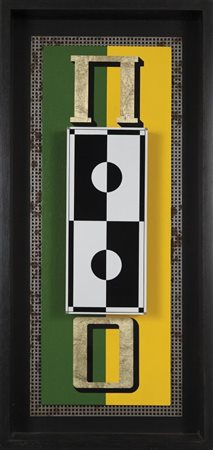 PAUL MANSOUROFF (1896-1983) Biere 1922tecnica mista cm 83x33x7esemplare...