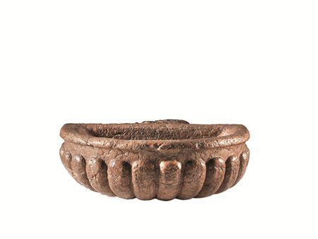 ACQUASANTIERA, ITALIA SETTENTRIONALE, SECOLO XVIIin marmo rosa di Verona...