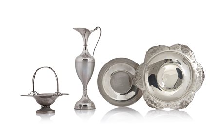 ARGENTI RECENTI LOTTO DI DIVERSI OGGETTI IN ARGENTO, XX SECOLO, composto da...