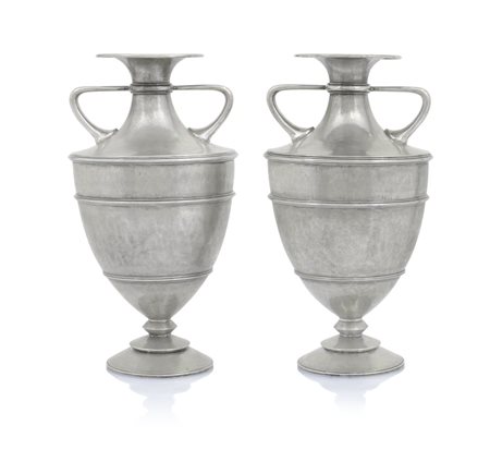 BUCCELLATI MARIO gioielliere argentiere in milano 1915 punzone MI 11. COPPIA...