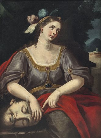 PITTORE DEL XVII SECOLO GiudittaOlio su tela, cm 100x74.
