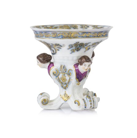 MEISSEN SALIERA IN PORCELLANA, MEISSEN, 1770 CA. MODELLO DI J.F.EBERLEIN,...