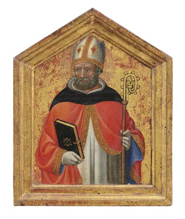 DI GERIO BATTISTA Documentato dal 1414 al 1418Sant'Agostino (cuspide di...