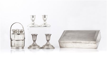 ARGENTI RECENTI LOTTO DI DIVERSI OGGETTI IN ARGENTO, XX SECOLO, composto da...