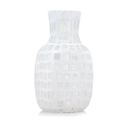 VENINI VASO "OCCHI" IN VETRO, VENINI, T.SCARPA, ANNI '50, soffiato con...