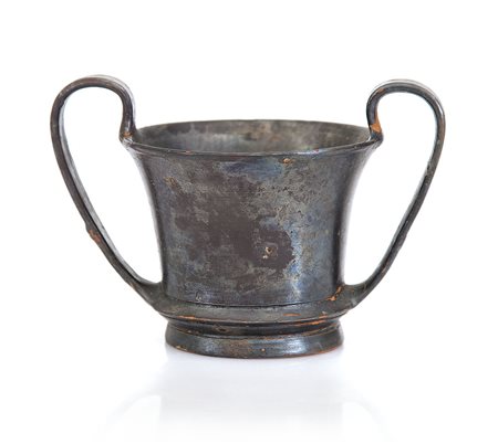 ARCHEOLOGIA KANTHAROS APULO IN TERRACOTTA VERNICIATA, MAGNA GRECIA, V-IV...