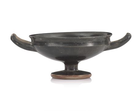 ARCHEOLOGIA KILIX APULA IN TERRACOTTA VERNICIATA, MAGNA GRECIA, V SECOLO...