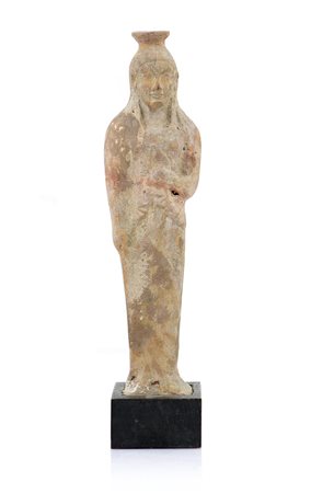 ARCHEOLOGIA ALABASTRON IN TERRACOTTA VERNICIATA, MAGNA GRECIA, IV SEC. A.C.,...