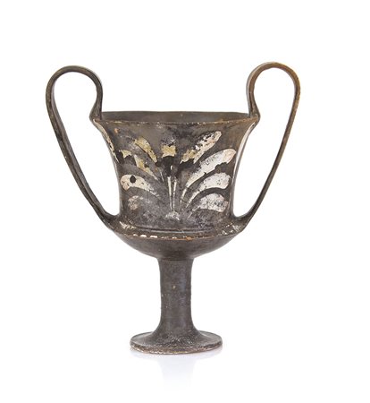 ARCHEOLOGIA KANTHAROS APULO IN TERRACOTTA VERNICIATA, MAGNA GRECIA, V-IV...