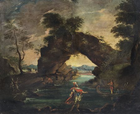 MARINI ANTONIO/1 Attivo a Venezia, secoli XVII-XVIII(attribuito a)Paesaggio...