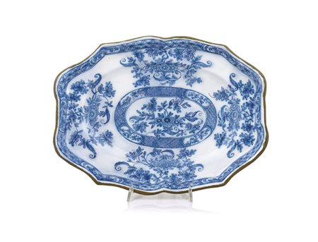 ROSSETTI PIATTO IN MAIOLICA, TORINO, XVIII SECOLO, G.ROSSETTI, a profilo...