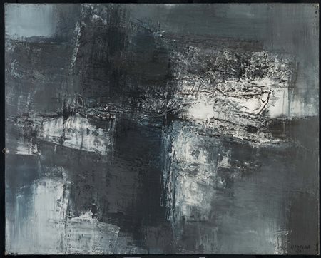 Mario Bionda (1913-1985), Oboe sommerso, Omaggio a Quasimodo, 1940 olio su...