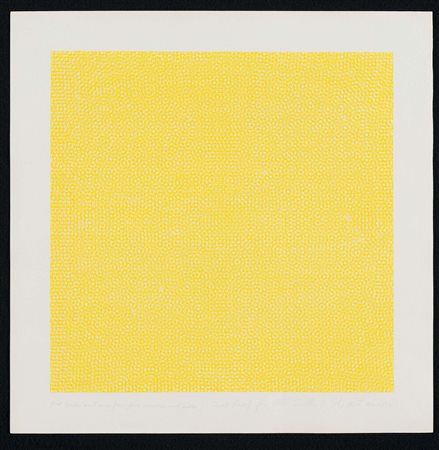 Sol Lewitt (1928-2007), Grid, 1972 litografia a colori, cm 37x37, firmata,...