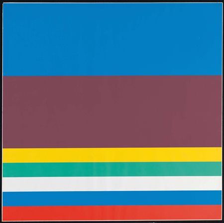 Camille Graeser (1892-1980), Kuhle Relation/ Konversion, 1972 serigrafia a 5...