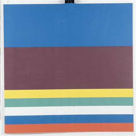 Camille Graeser (1892-1980), Relation /Konversion 1972 serigrafia a cinque...