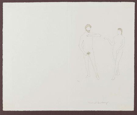Marcel Duchamp (1887-1968), "Morceaux choisis d'aprés Cranach et...