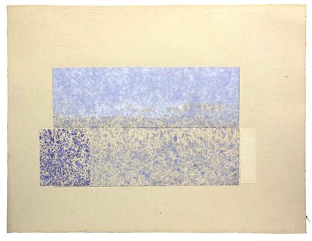 ARICO' RODOLFO 125A 1975 collage e acrilico su tela cm. 39 X 49 Firma, data,...