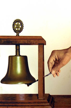 PISTOLETTO MICHELANGELO La campana della solidarietà 2014 serigrafia su...