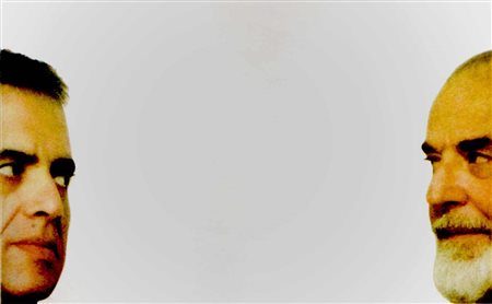 PISTOLETTO MICHELANGELO Senza titolo 2009 serigrafia su acciaio inox...