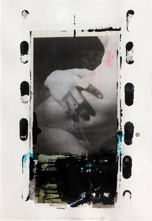 MORONI MARIANO Artframe 2012 tecnica mista su cartoncino Fabriano cm. 69 X 49...