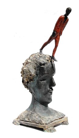 BARNI ROBERTO Scherzo 2007 bronzo cm. 61 X 22.5 X 31 Edizione di 8 esemplari...