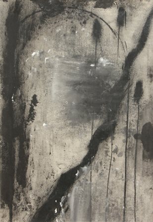 ARCANGELO GIUSEPPE Senza titolo 1988 olio su tela cm. 55 X 37 Firma, data...