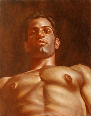 DURINI GIULIO Rio 2005 olio su tela cm. 100 X 80 Firma, titolo, data 'G....