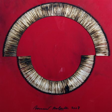 AUBERTIN BERNARD (Fontenay aux Roses 1934) "Fiammiferi" 2008 Fiammiferi su...