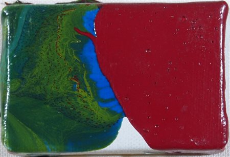 FRANCIS SAM (San Mateo 1923 - Santa Monica 1994) "Senza titolo" 1986 Acrilico...