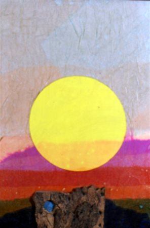 CRIPPA ROBERTO (Monza 1921 - Bresso 1972) "Senza titolo" 1971 Collage su...