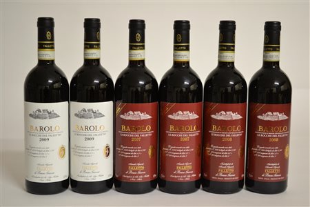 Barolo Rocche del Falletto Bruno GiacosaBarolo, DOCG2009 - 2 btRiserva 2008 -...