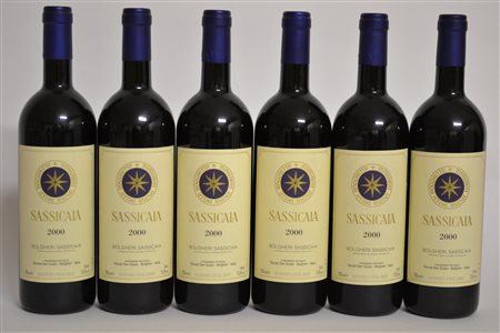 Sassicaia Tenuta San Guido 2000Bolgheri Sassicaia, DOC6 btE&nbsp;&nbsp;