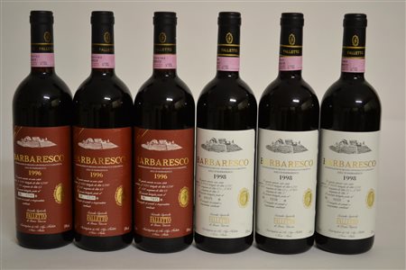 Barbaresco Asili Bruno GiacosaBarbaresco, DOCG1998 - 3 btRiserva 1996 - 3 bt6...