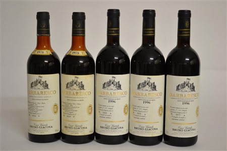 Barbaresco Santo Stefano Bruno GiacosaBarbaresco, DOCG1996 - 3 bt1978 - 2 bt5...