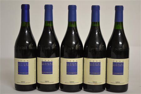 Barolo Cannubi Boschis SandroneBarolo, DOCG1994 - 4 bt1990 - 1 bt5...