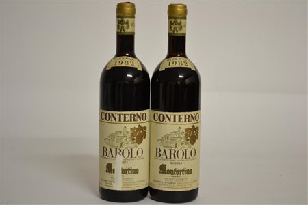 Barolo Monfortino Riserva Giacomo Conterno 1982Barolo, DOCG2 btEUna bt...