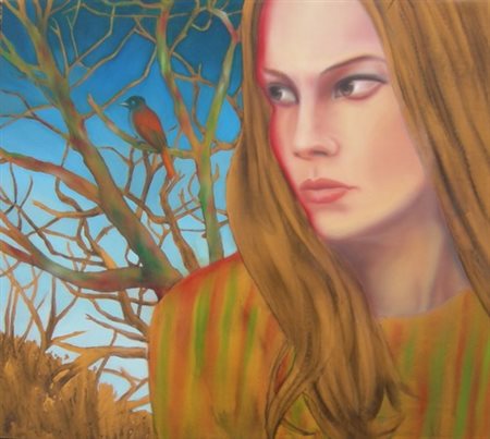 ENNIO ALFANI Senza titolo, 2010 Tecnica mista su tela, cm 40x50