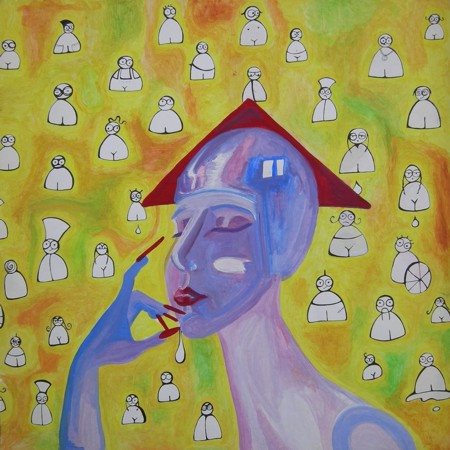 DANIELA ALFARANO Pentimento, 2011 Grafite su tavola di legno cm 33x23