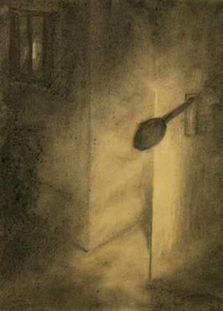 CURZIA CURI Senza titolo, 2010 Carbone su carta cm 40x30