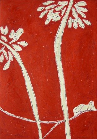 GIANNI MANTOVANI Orizzonti, 2000 Olio su carta su legno cm 50x35