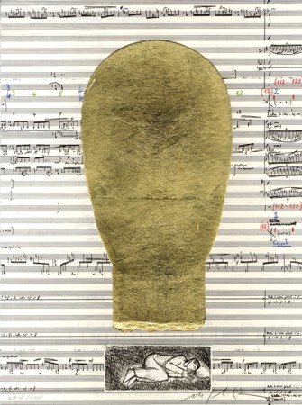 MIMMO PALADINO Domus hospitales, 2011 Tecnica mista su carta (opera grafica...