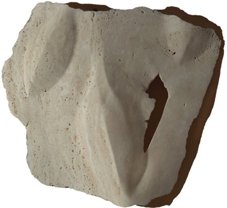 GIULIANO GIULIANI Due colline, 2011 Travertino cm 38x41