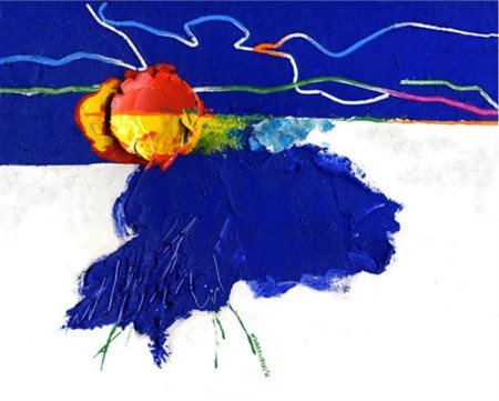 MARISA KORZENIECKI Dopo la tempesta, 2011 Tecnica mista su tela cm 24 x 30