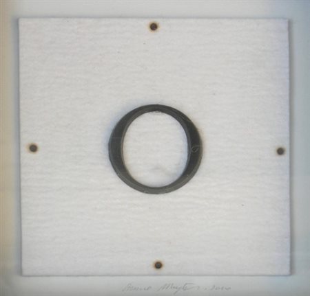 ANDREA MAURO La vita mi sfiora, 1976 Pigmenti, acrilici su faesite intonacata...