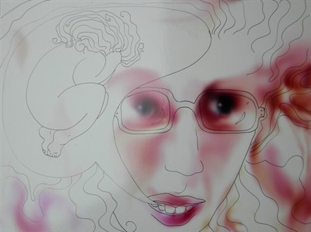 LUISA RAFFAELLI Bi-sogno, 1999-2002 Fotopittura digitale cm 31x41