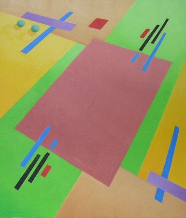 NAZZA LUZI Paesaggio, 2010 Olio su tela cm 70x60