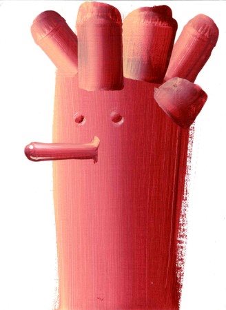 PASTORELLO Re, 2011 Acrilico su cartone telato cm 20x20