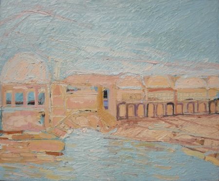 ANGELA TRIPPA Paesaggio, 2011 Olio su tela cm 50x60