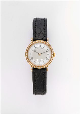 BREGUET Orologio da polso da donna in oro 18k e brillanti Anni 1980/90 ca....