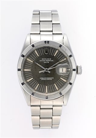 ROLEX Orologio da polso da uomo in acciaio Anni 1970 ca. Quadrante, movimento...